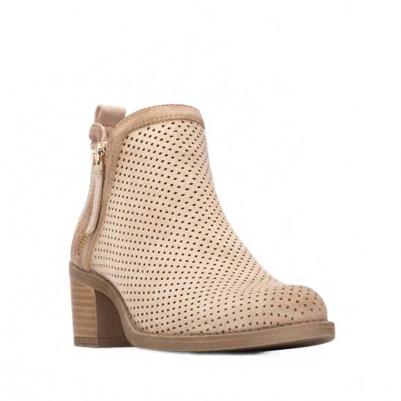 NEW XTI women\'s 14503502 ankle boot in beige